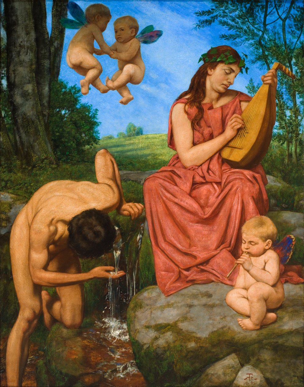 Die Quelle - Hans Thoma