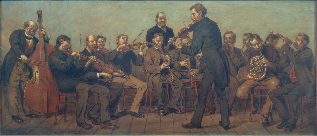 Orchestre rural - Hans Thoma