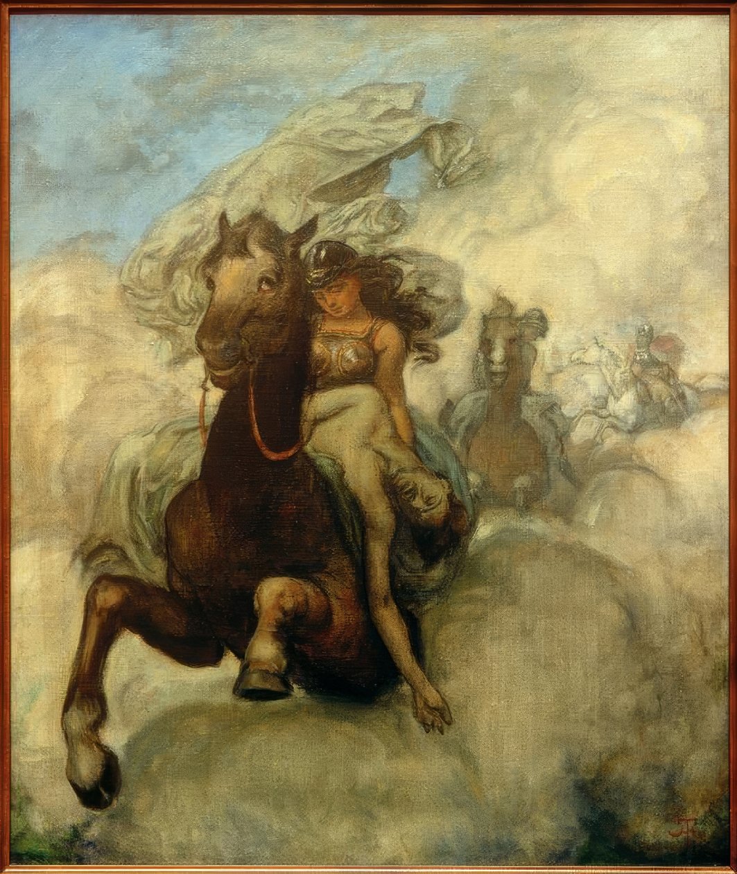 Chevauchée des Walkyries - Hans Thoma