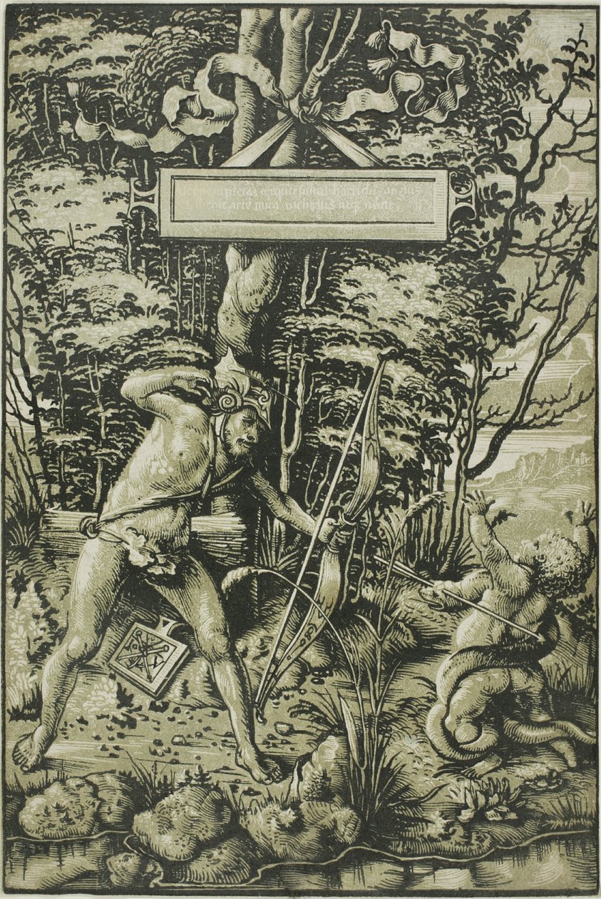 Alcon tue le serpent - Hans Wechtlin I