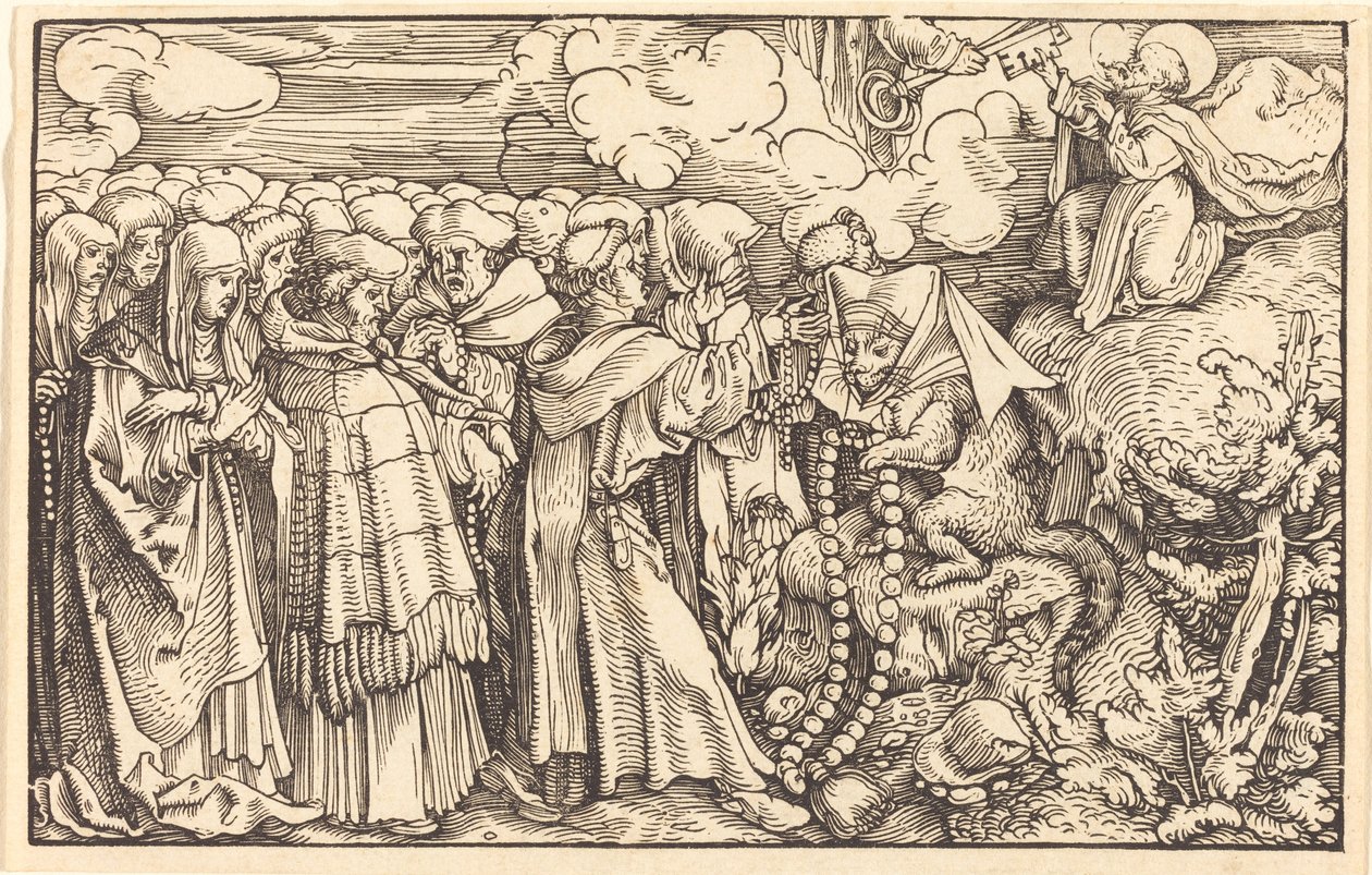 Allégorie - Frivolité religieuse - Hans Weiditz, II