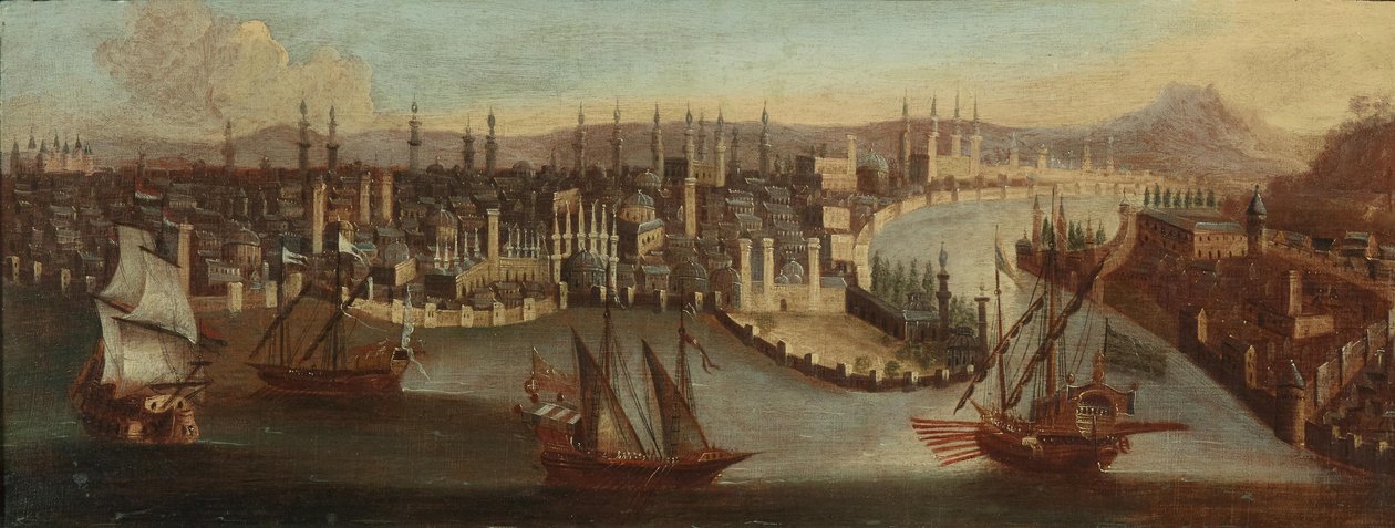 Vue de Constantinople - Hans de Jode