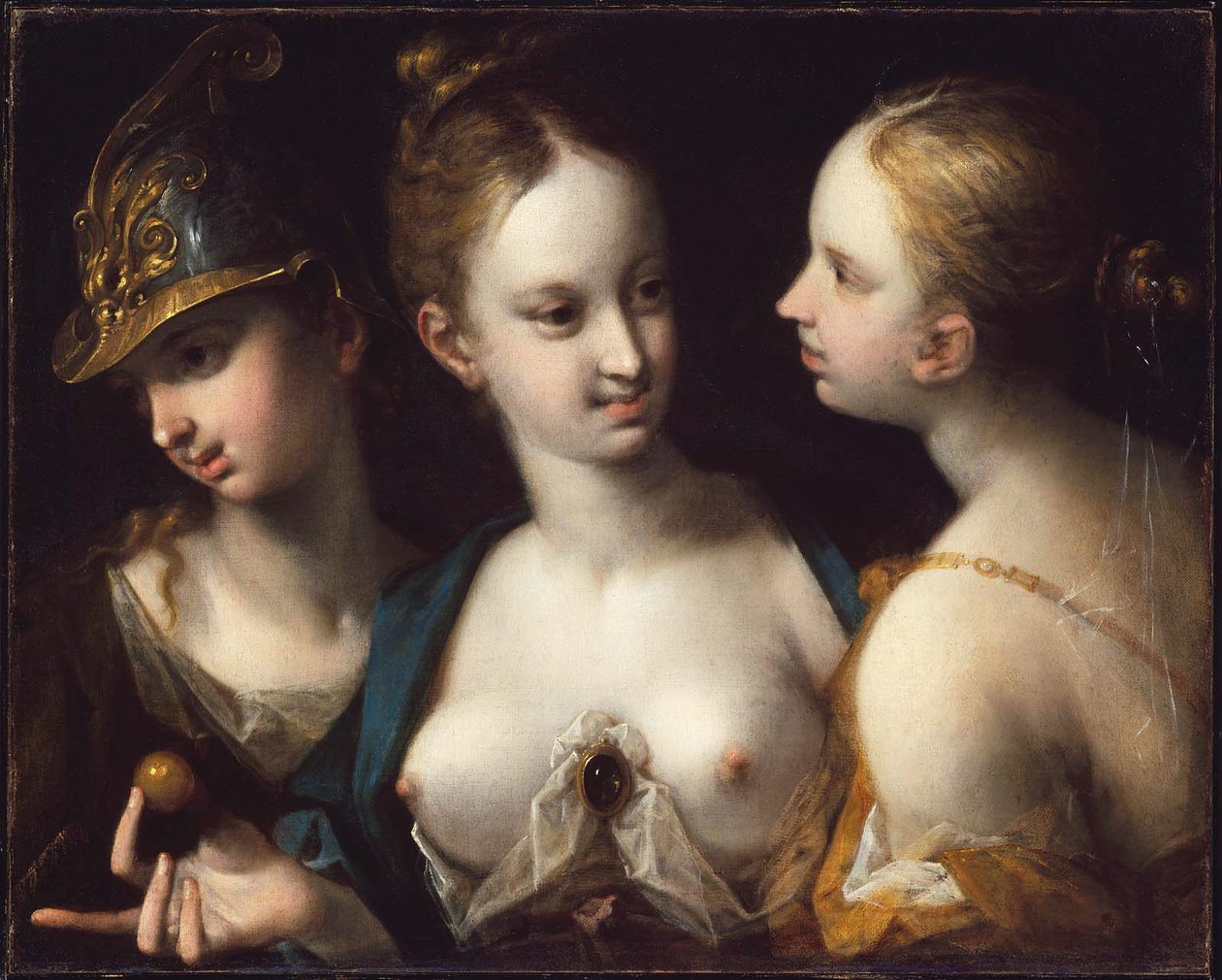 Pallas Athéna, Vénus et Junon - Hans von Aachen