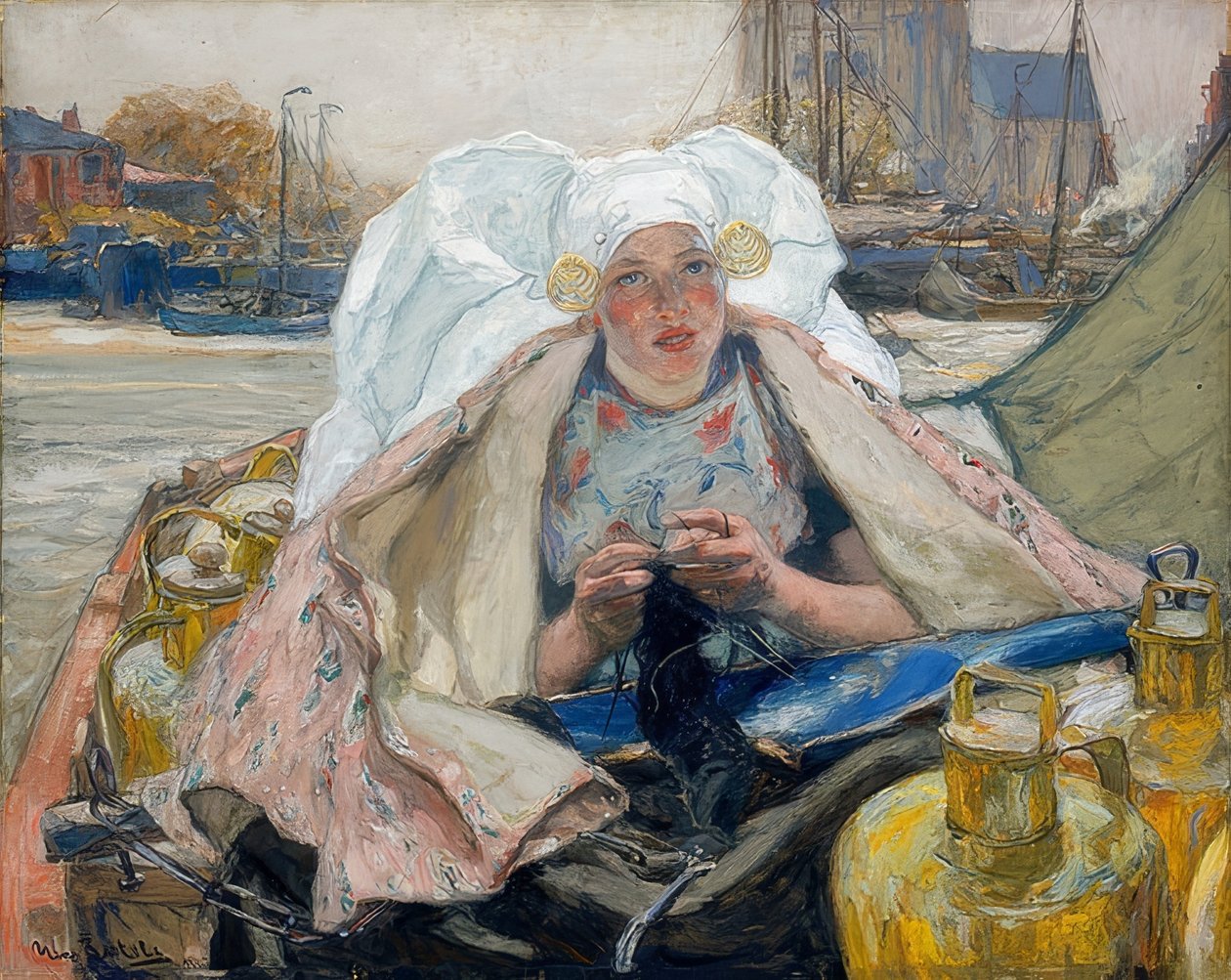 La laitière de Dordrecht - Hans von Bartels