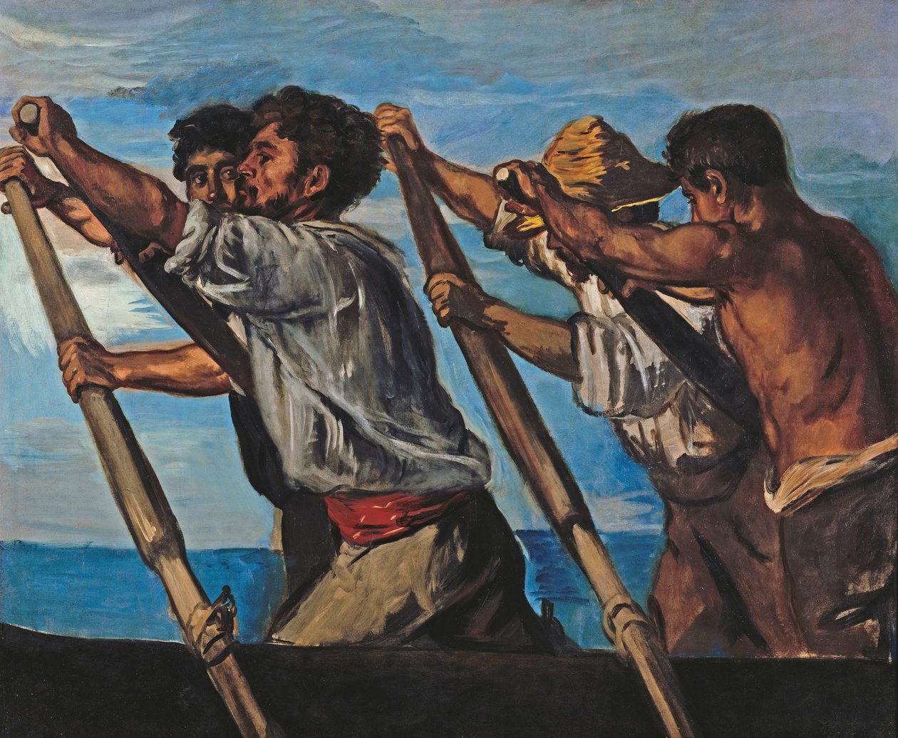 Les Rameurs, 1873 - Hans von Marées