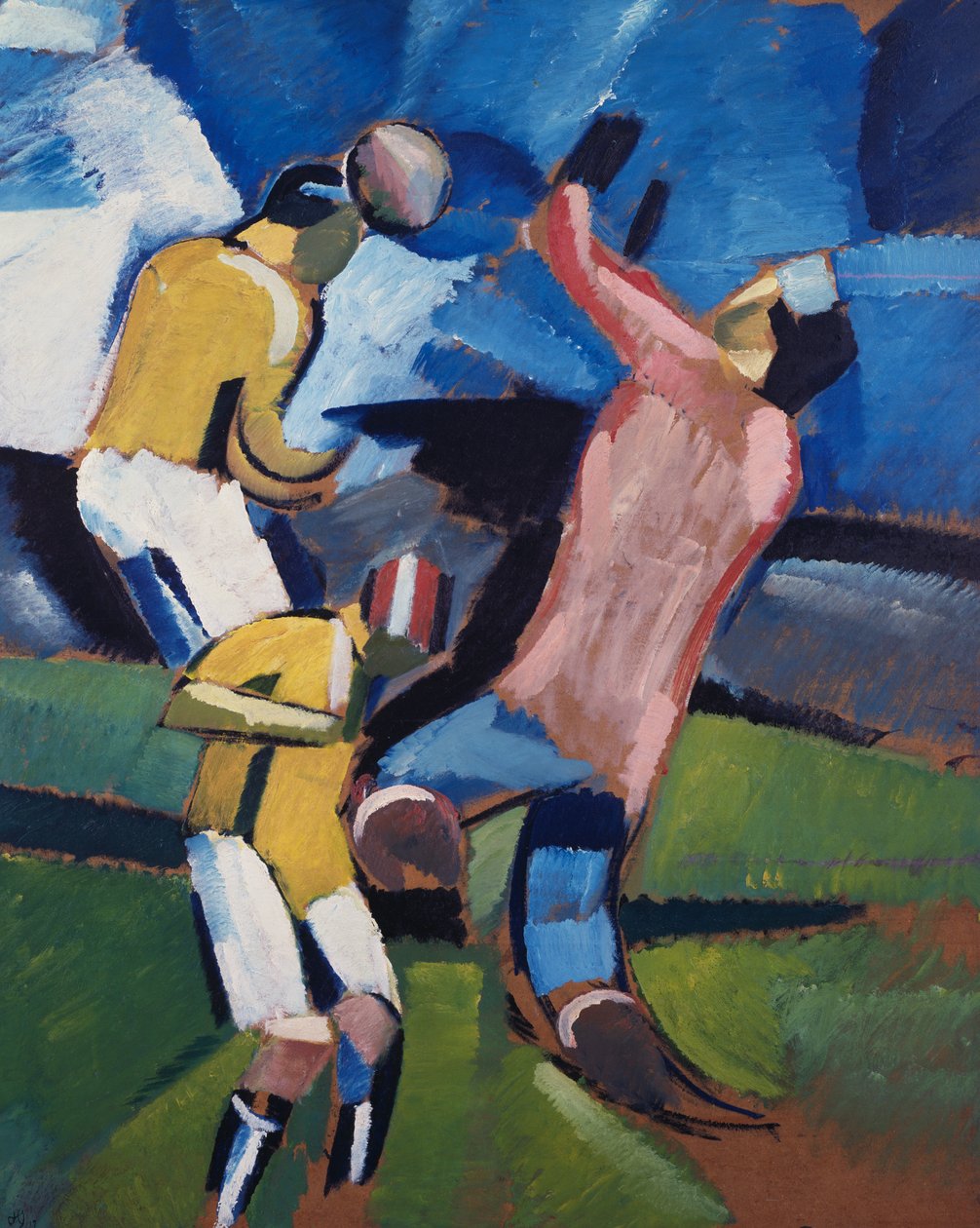 Football, joueurs de soccer - Harald Giersing