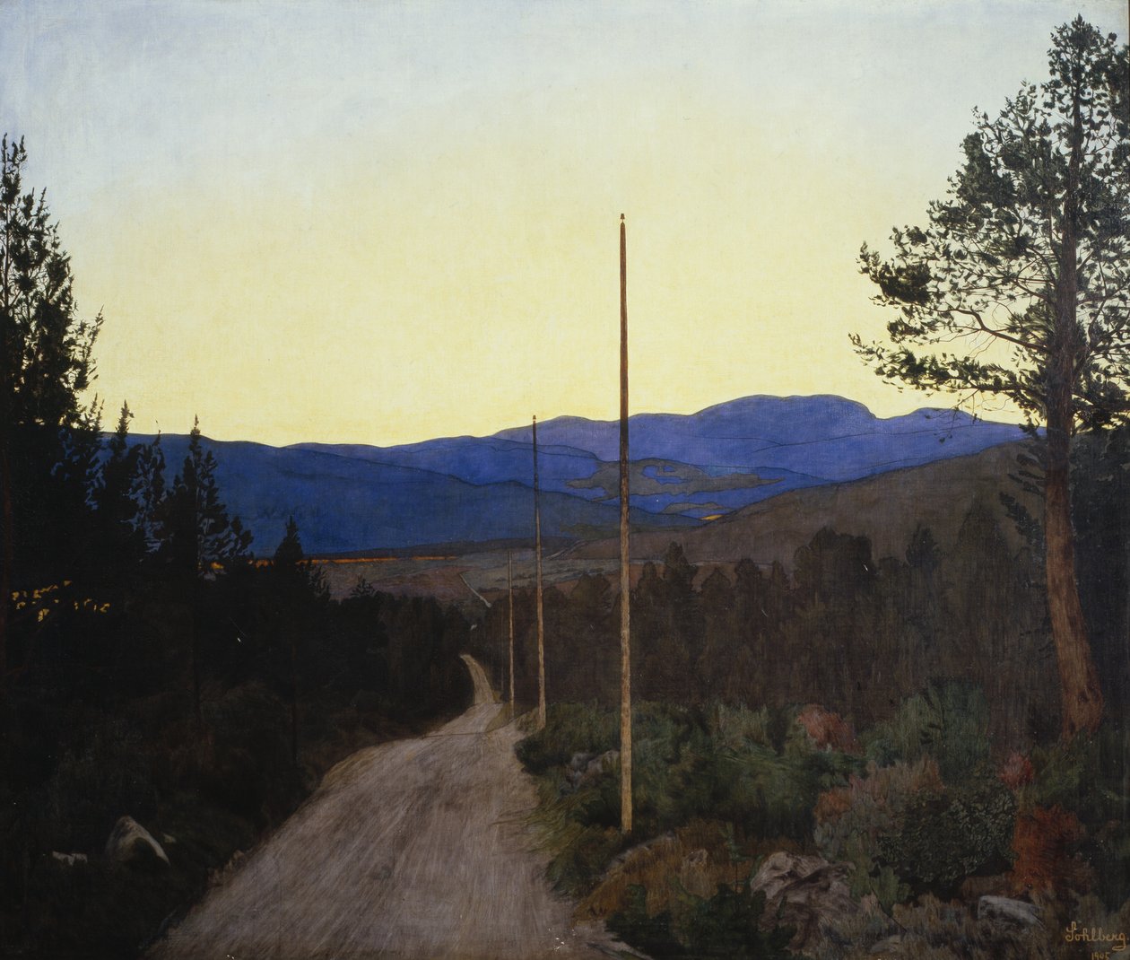 Tête de pays, Landevei - Harald Oscar Sohlberg