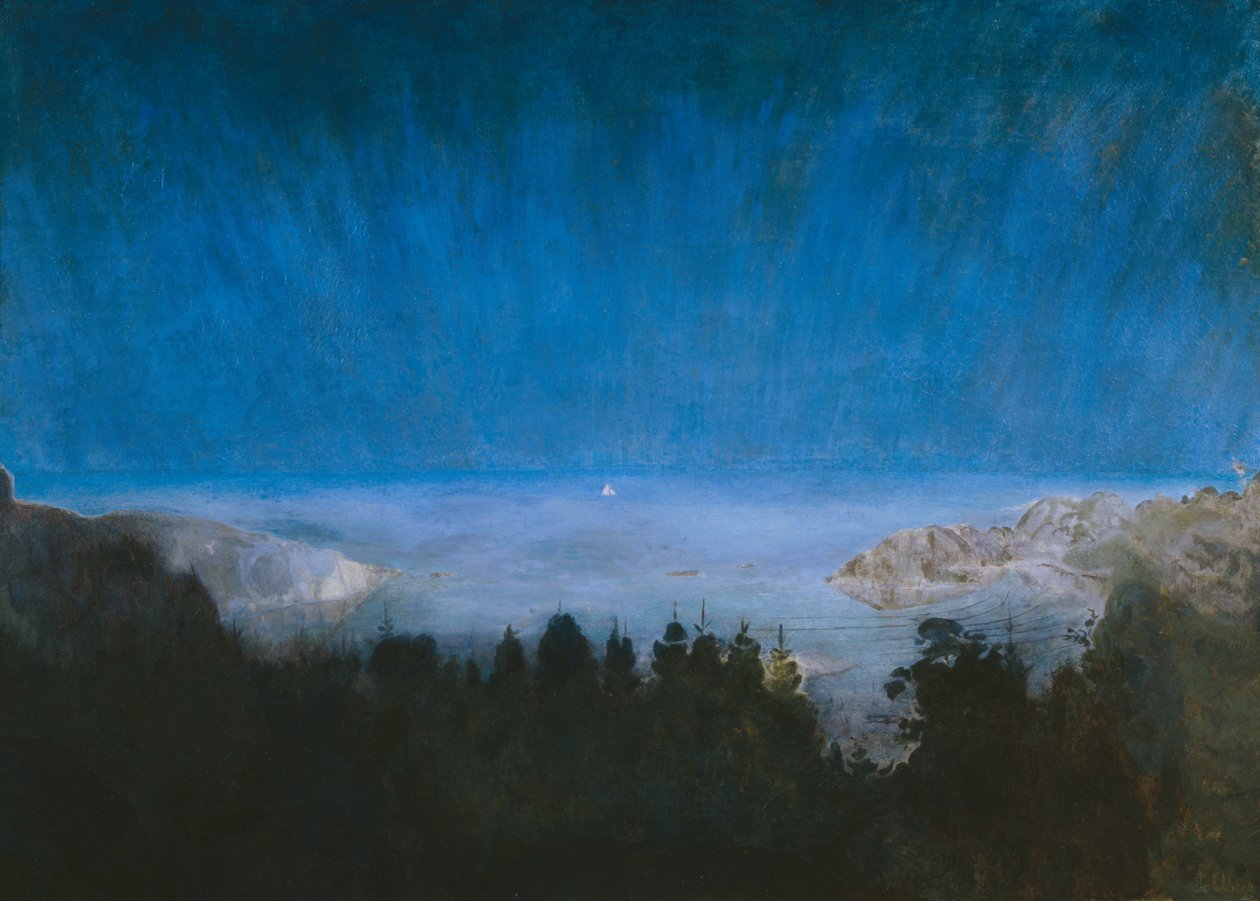 Depuis Kjerringvik - Harald Oscar Sohlberg