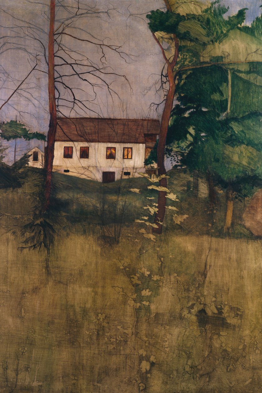 Landstedet (Nordre Langø) - Harald Oscar Sohlberg