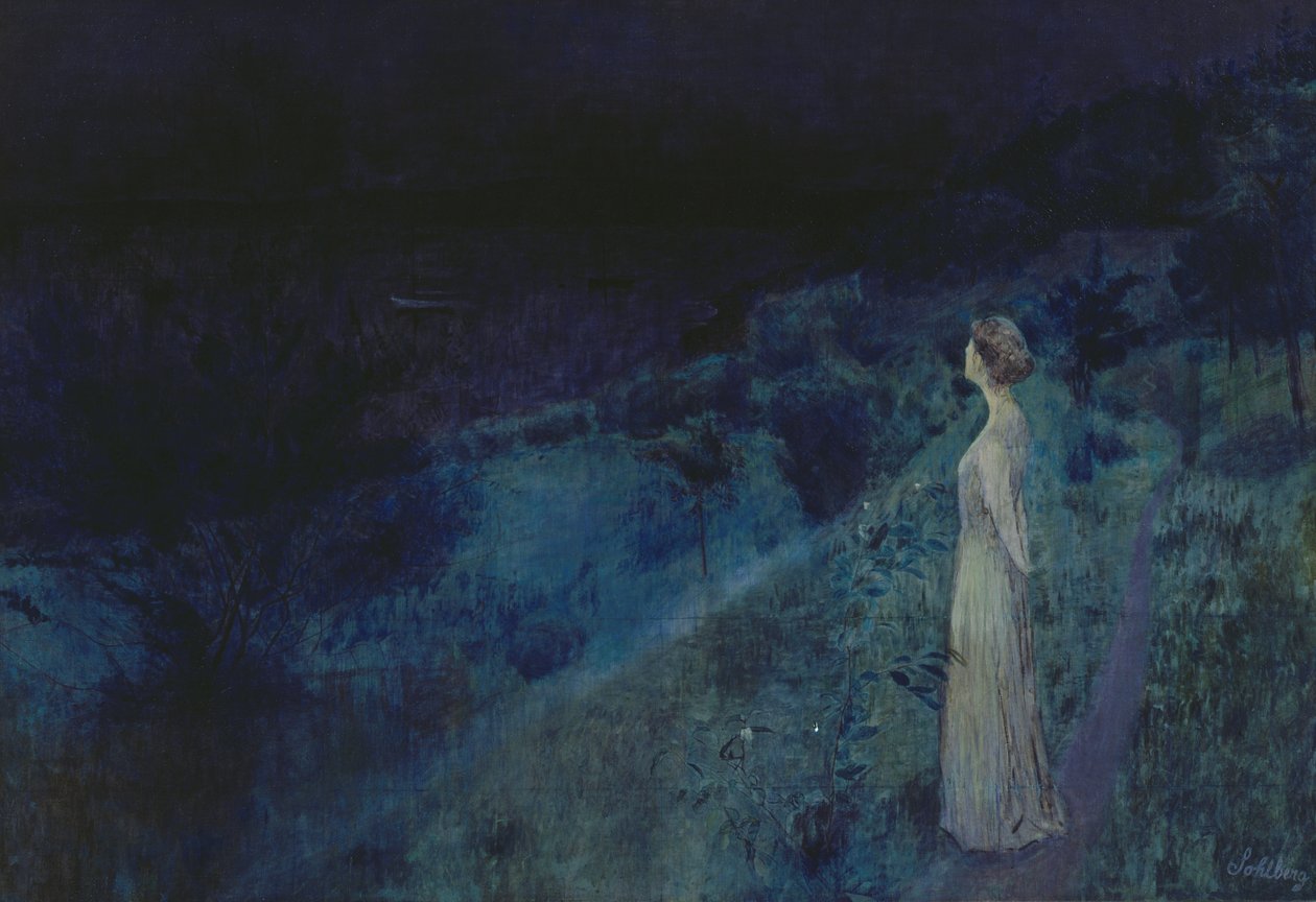 Le Silence - Harald Oscar Sohlberg