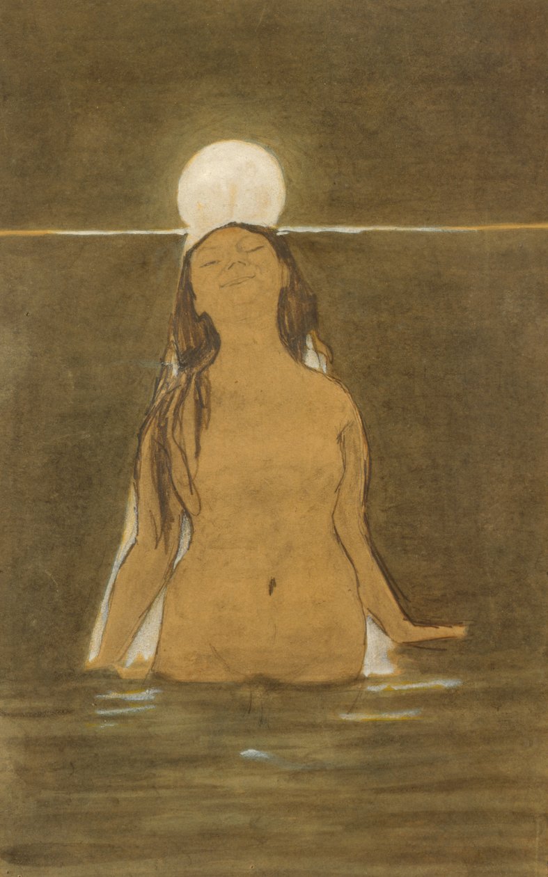 La sirène - Harald Oscar Sohlberg