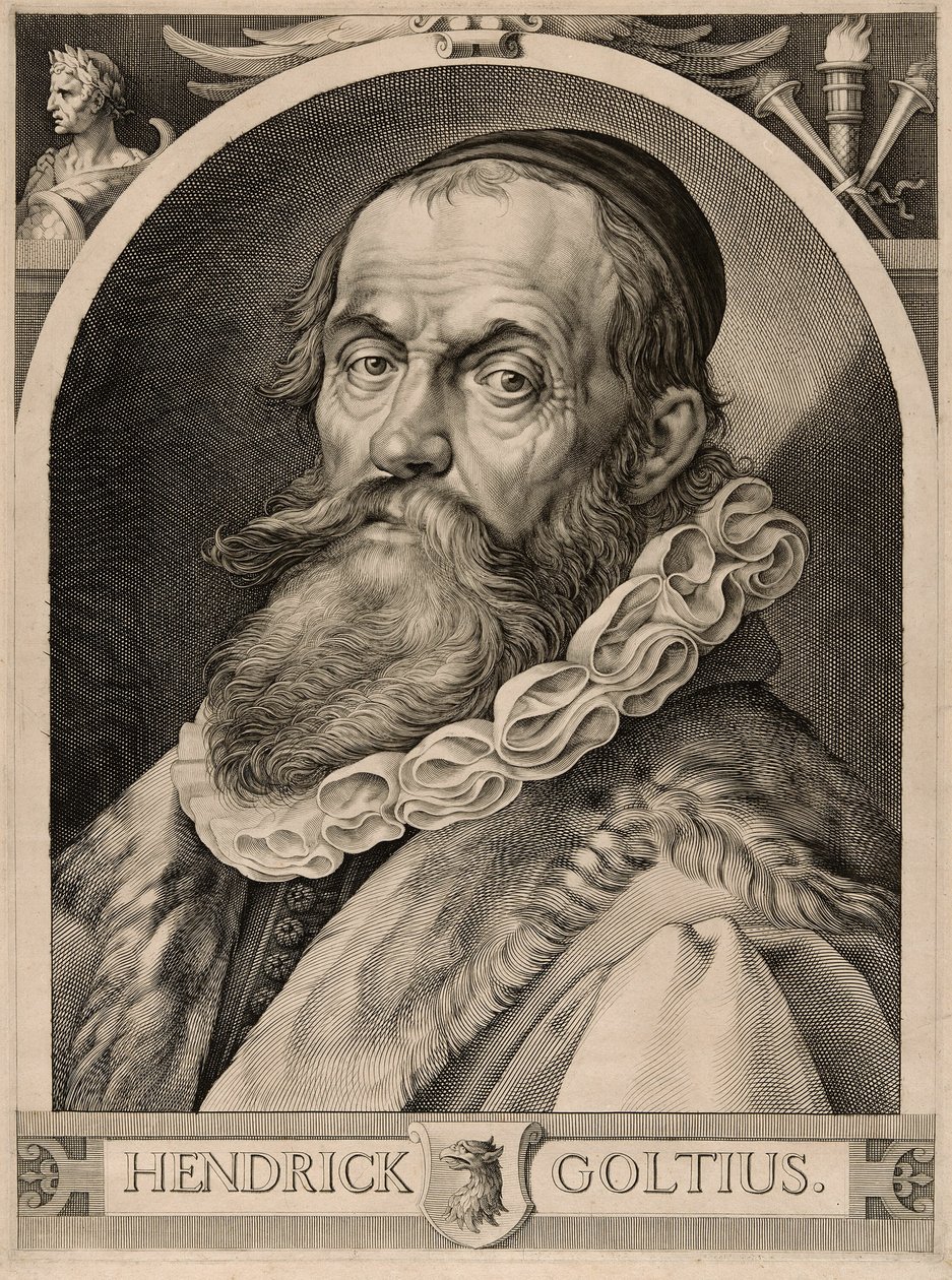 Portrait de Hendrick Goltzius - Harmen Jansz. Muller