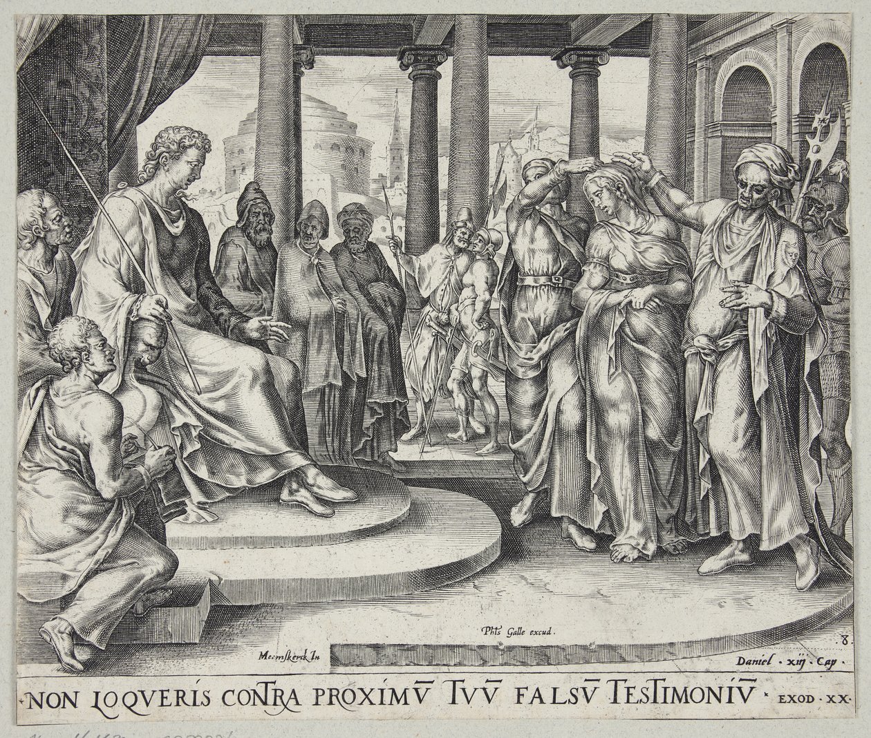 Suzanne accusée par les anciens - Harmen Jansz. Muller