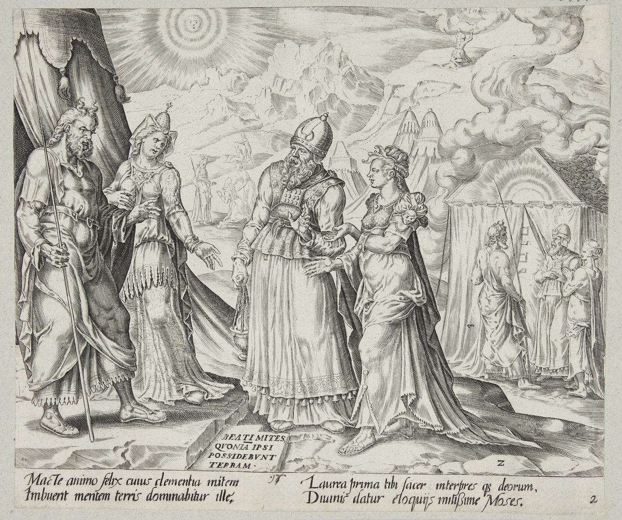 Les huit béatitudes - Harmen Jansz. Muller