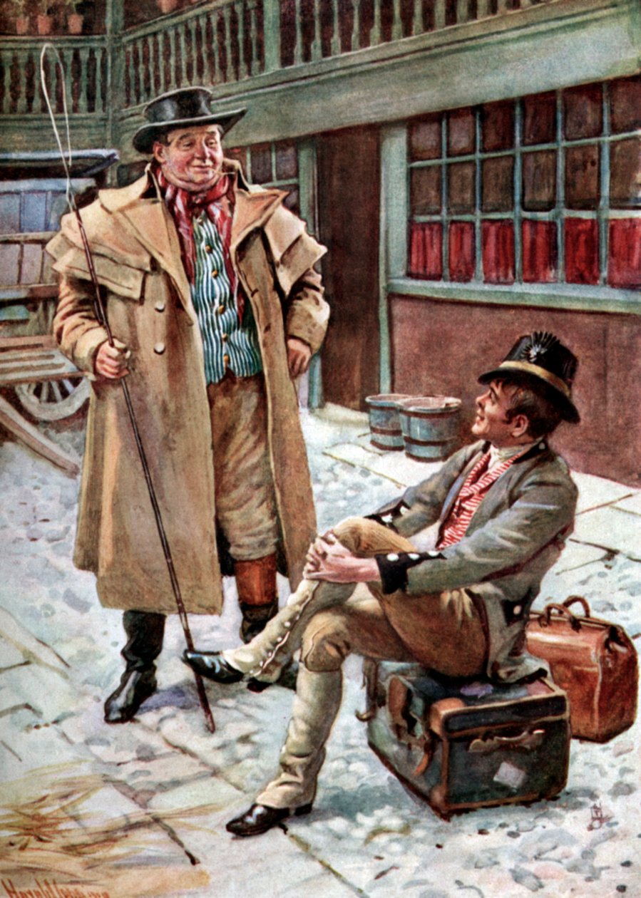 Les Papiers posthumes du Pickwick Club - Harold Copping