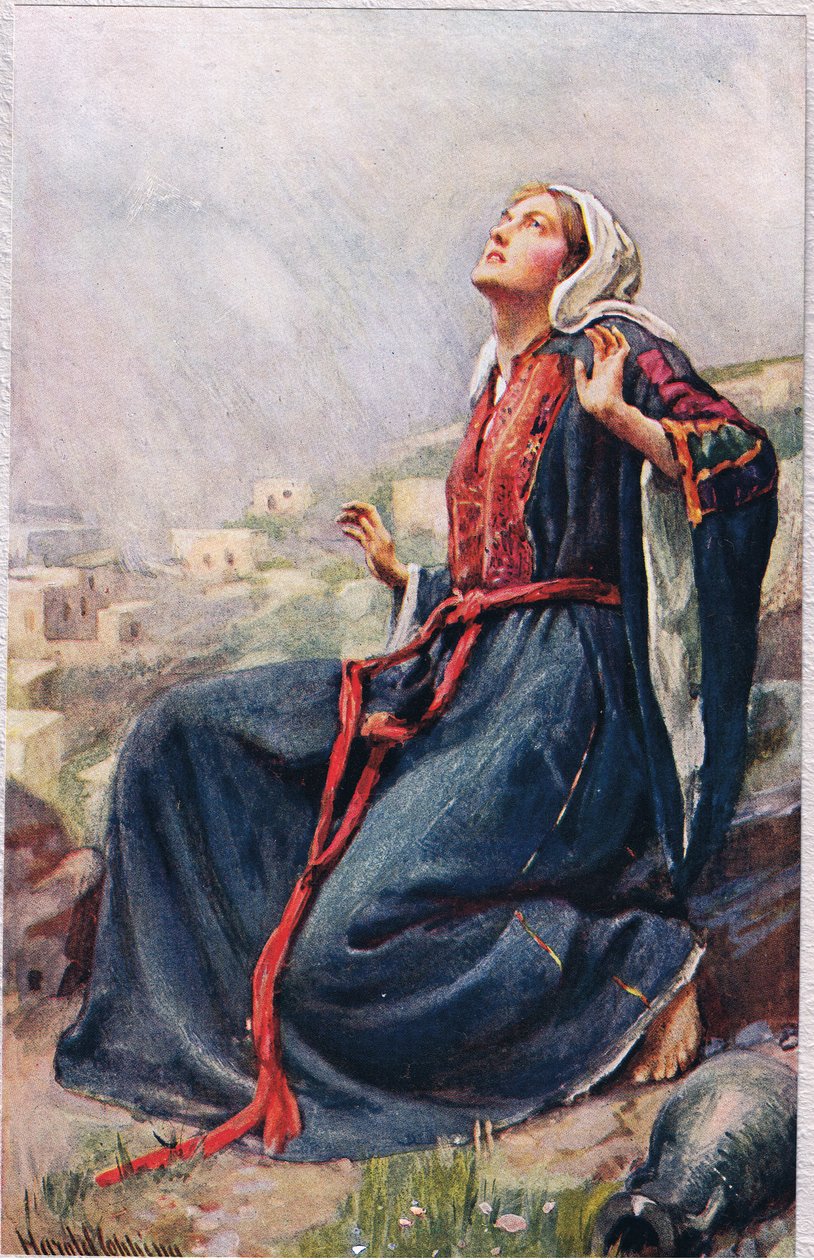 Marie, la mère de Jésus, illustration de 