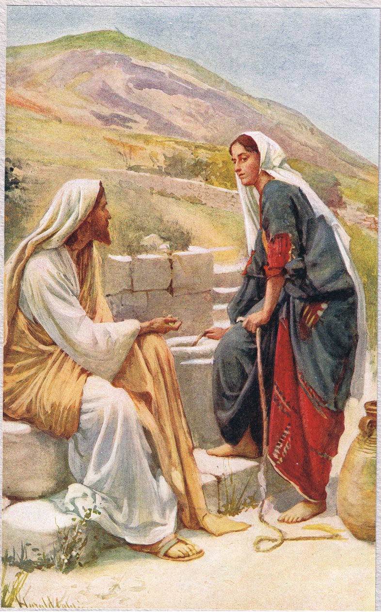 Femme de Samarie, illustration de 