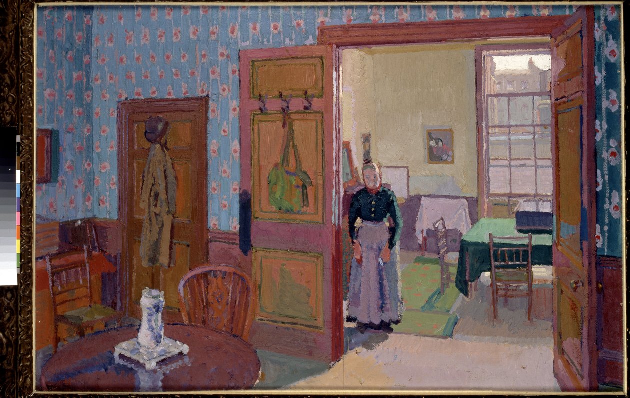 Intérieur avec Mme Mounter, 19e siècle - Harold Gilman