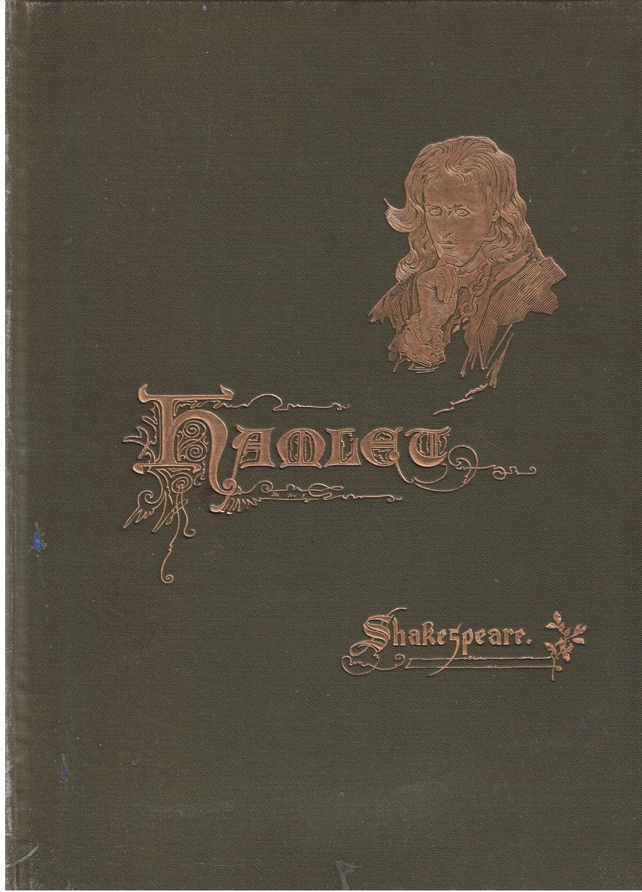 Conception de la couverture avant, illustration de Hamlet - Harold Copping