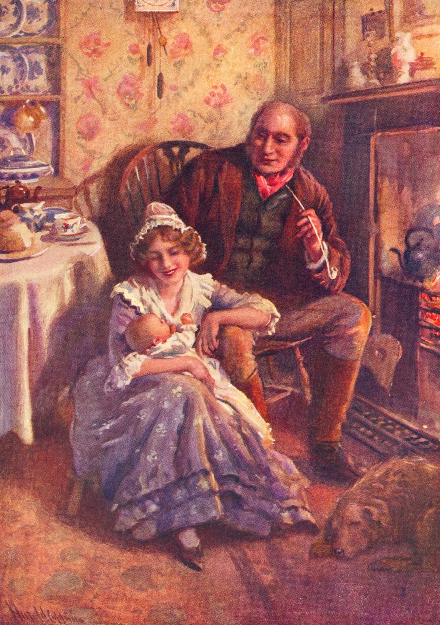 John et Dot Peerybingle - Harold Copping