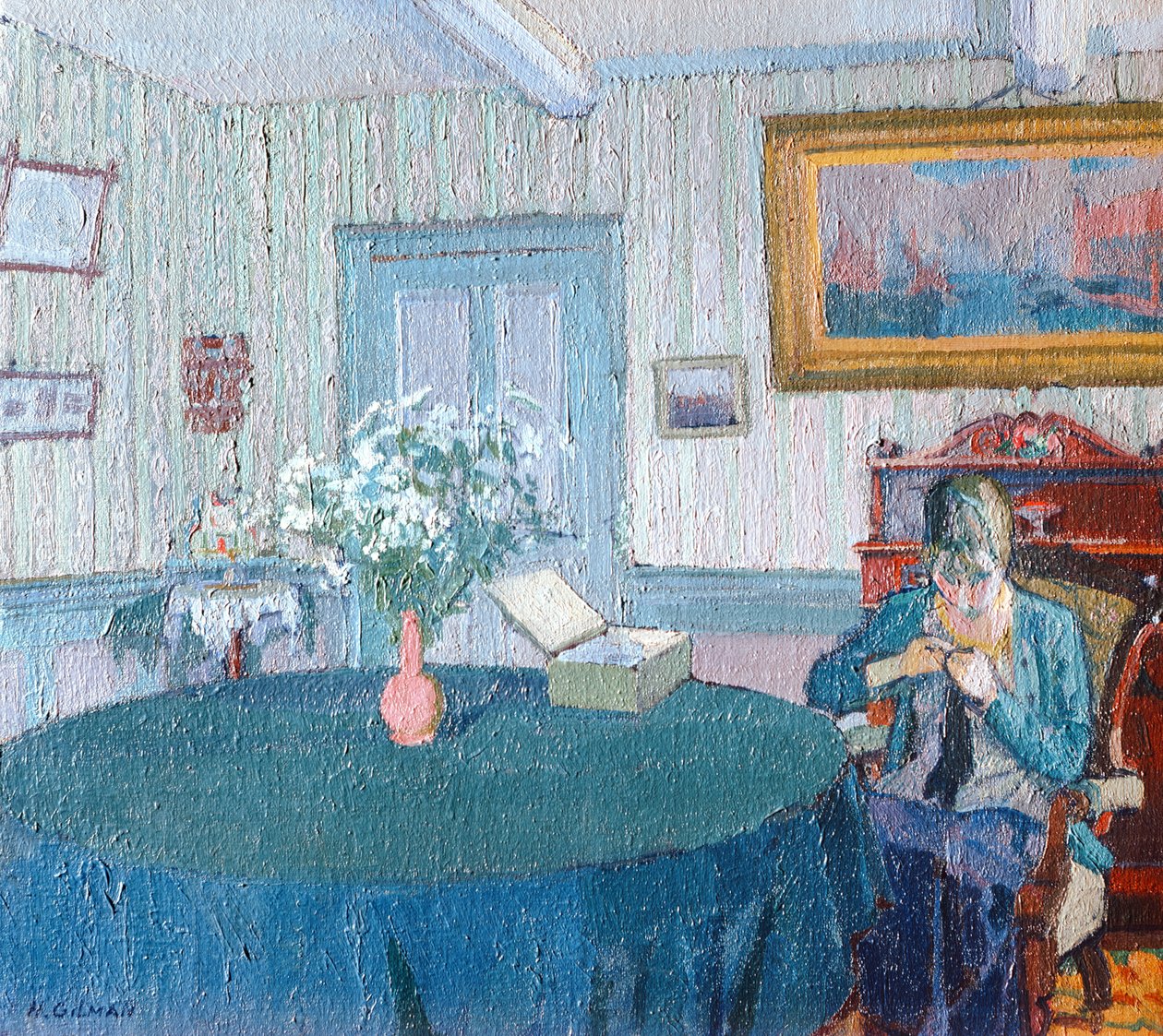 Intérieur - Harold Gilman