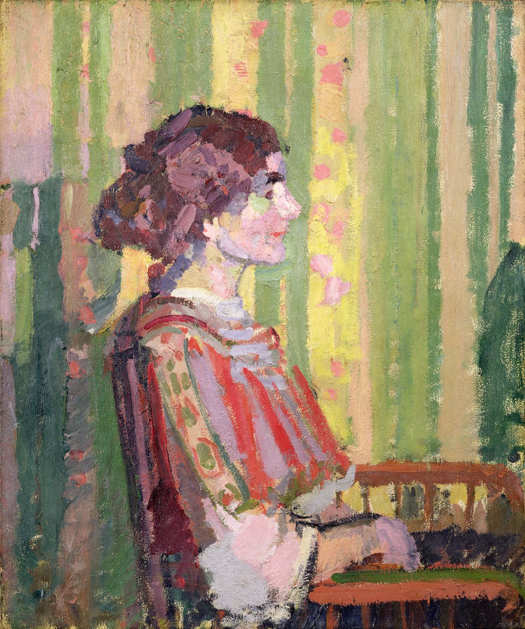 Mme Robert Bevan, c.1913 - Harold Gilman
