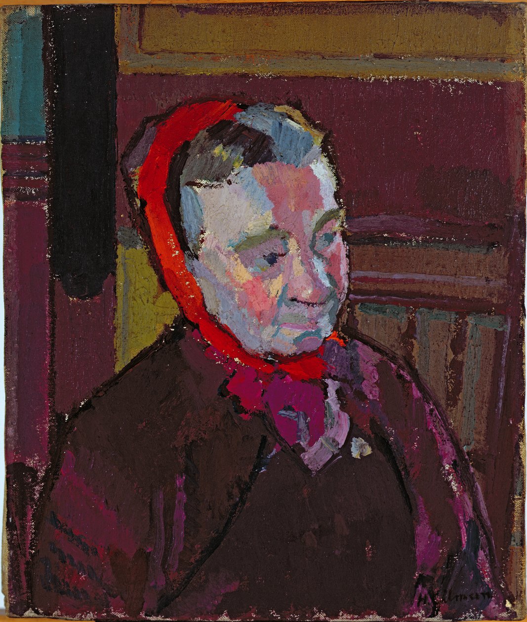 Portrait de Mme Mounter - Harold Gilman