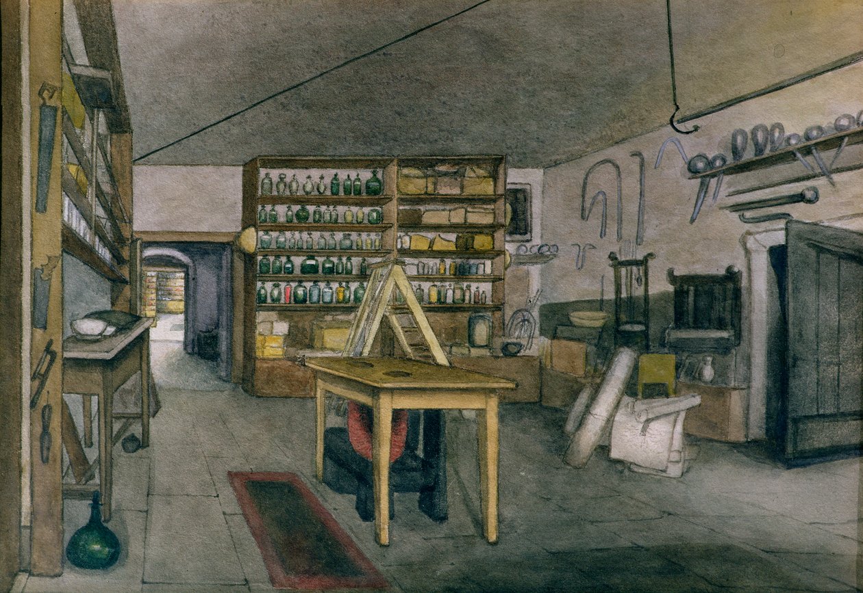 Laboratoire magnétique de Faraday, 1852 - Harriet Jane Moore