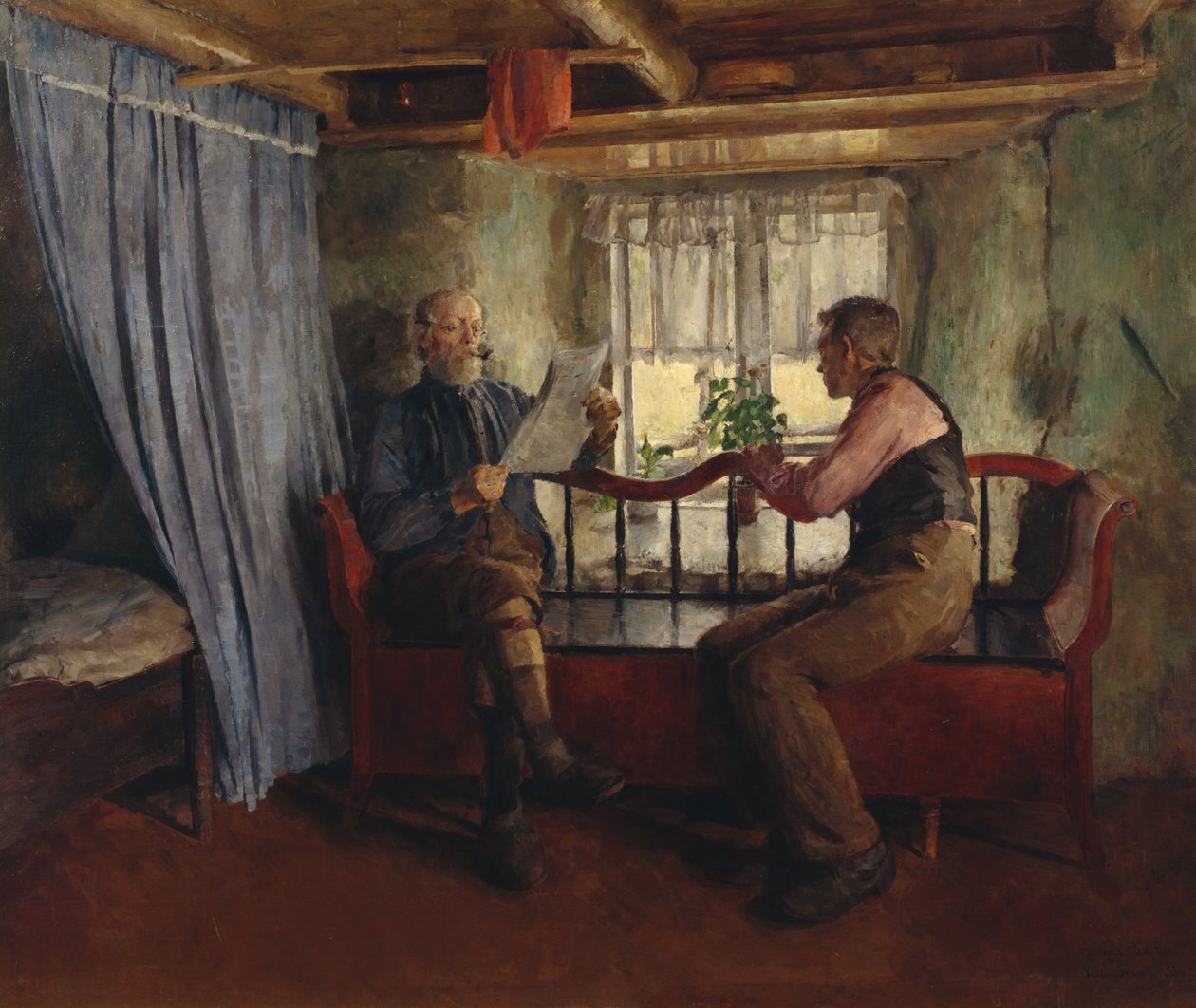 Dans le salon d