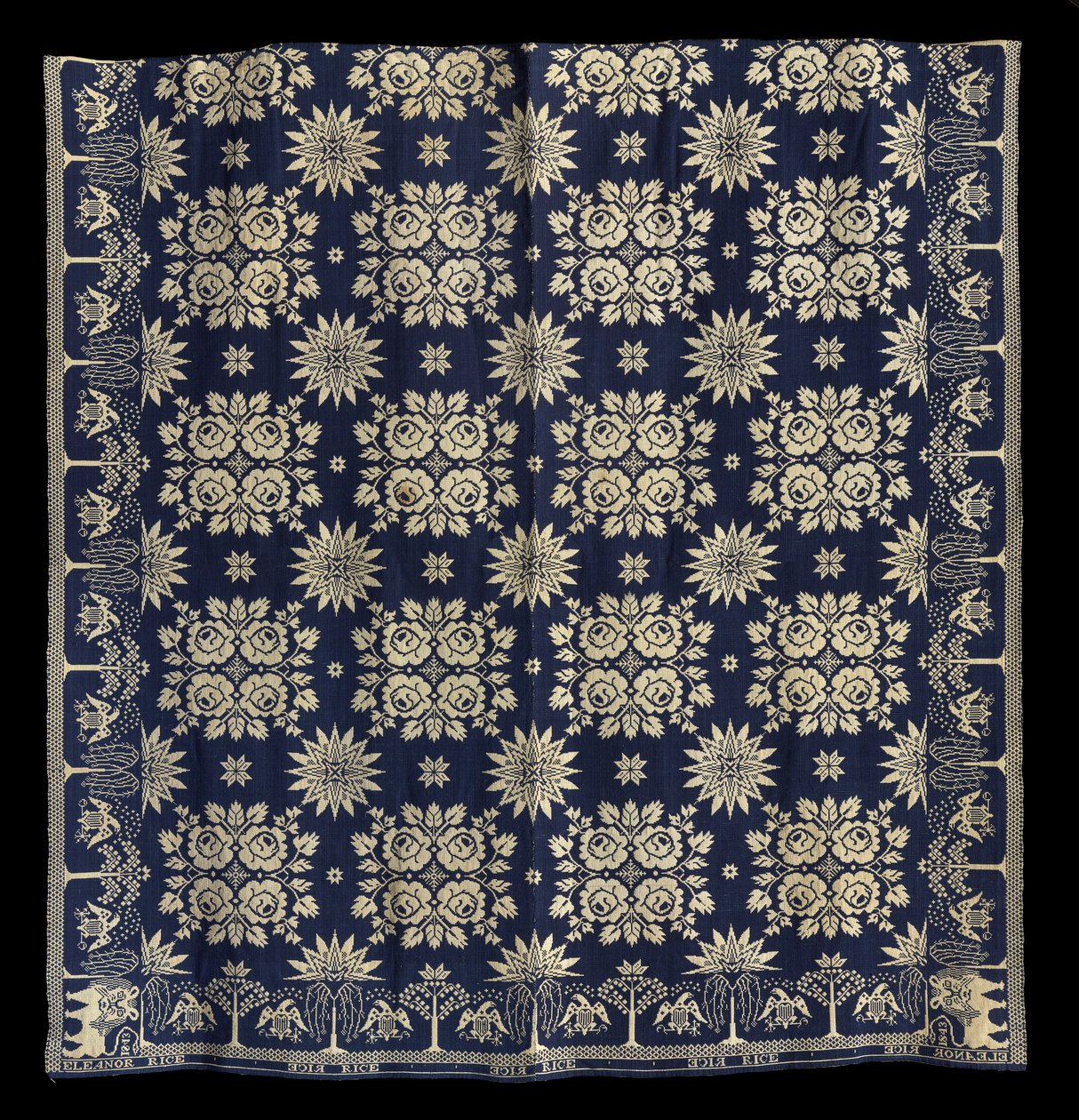 Couverture à double tissage - Harry (attr.to) Tyler