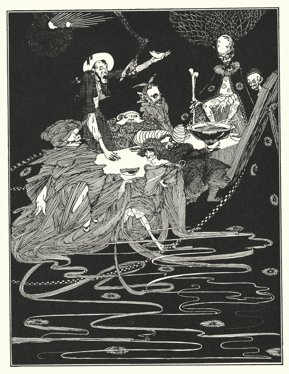 Edgar Allan Poe : Roi Peste - Harry Clarke