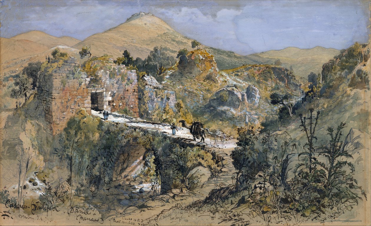 Césarée de Philippe (Banias) - Harry Fenn