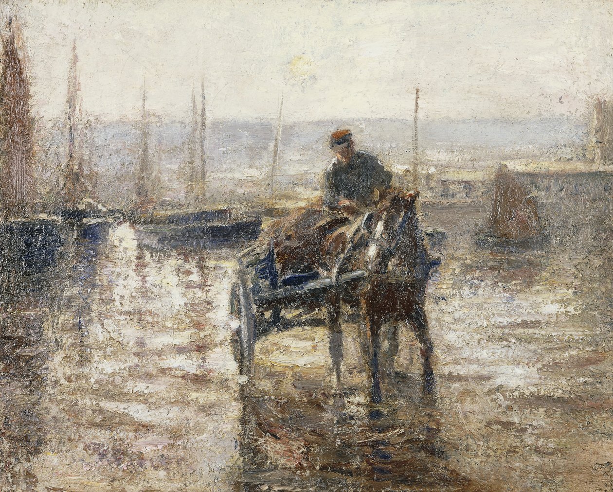 Sur le port - Harry Fidler