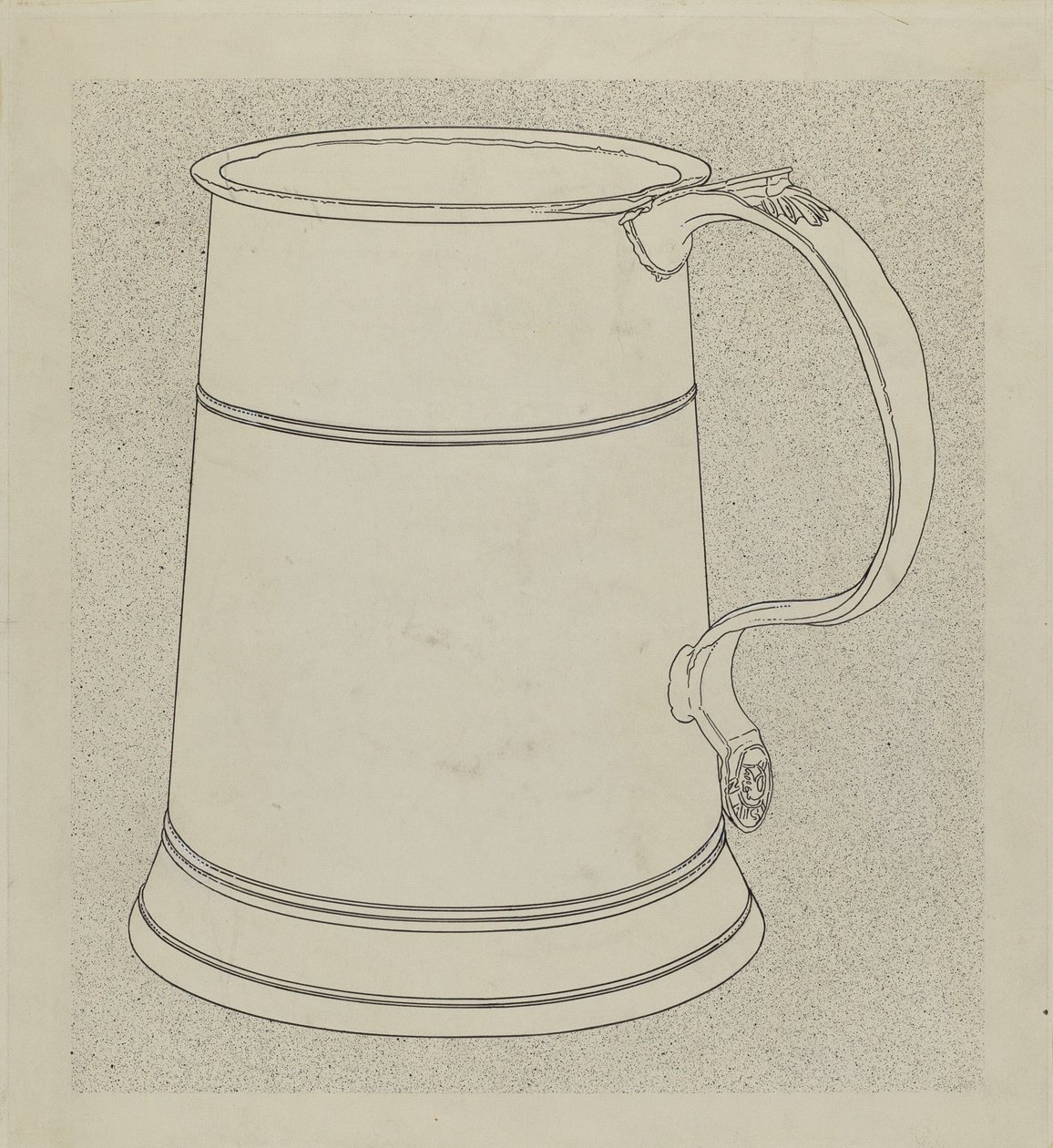 Chope en étain - Harry Goodman