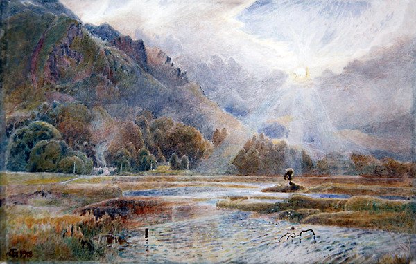 Une vallée ensoleillée - Harry Goodwin