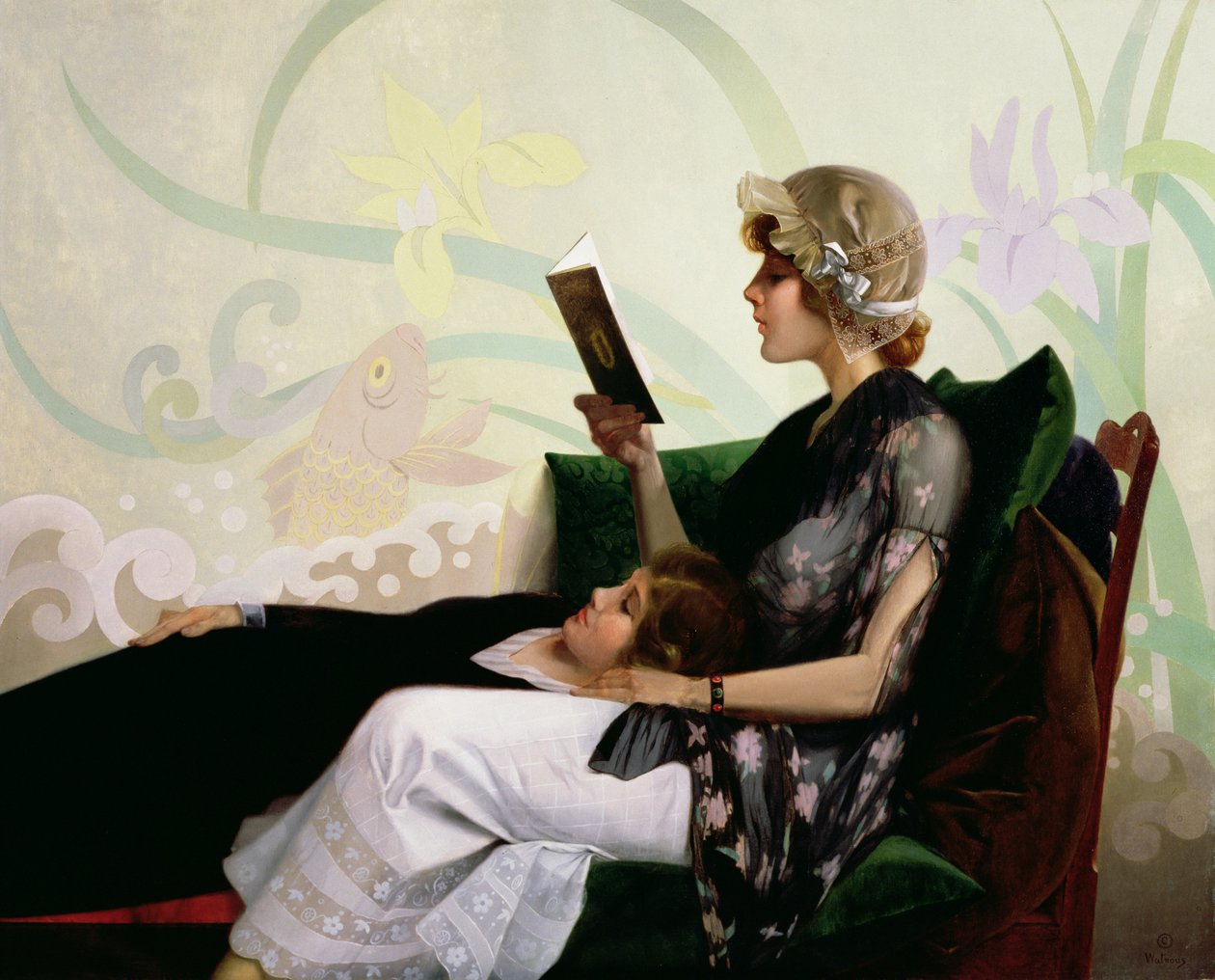 Juste un Couple de Filles, 1915 - Harry Wilson Watrous