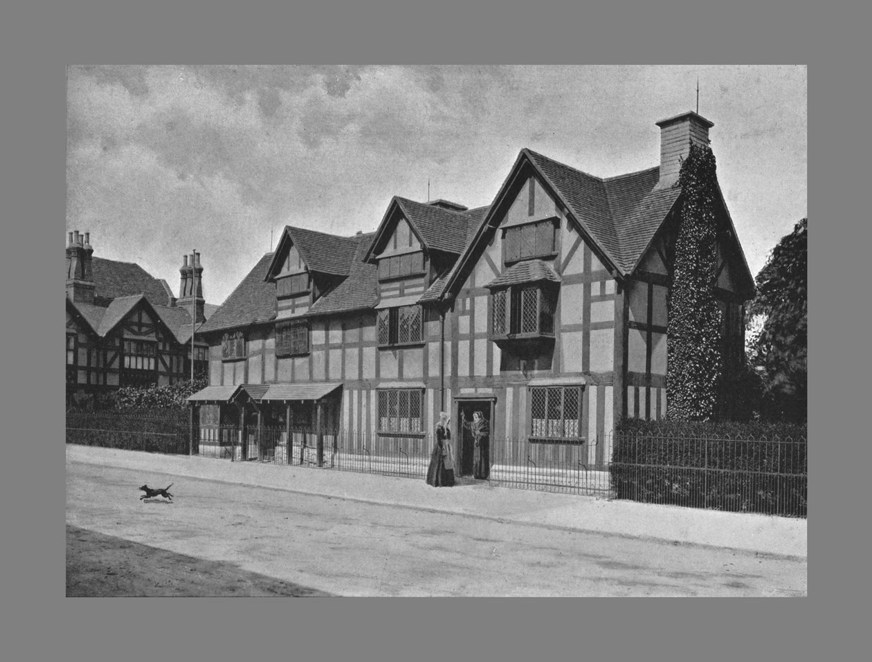 Maison de Shakespeare, Stratford-on-Avon, vers 1900 - Harvey Barton