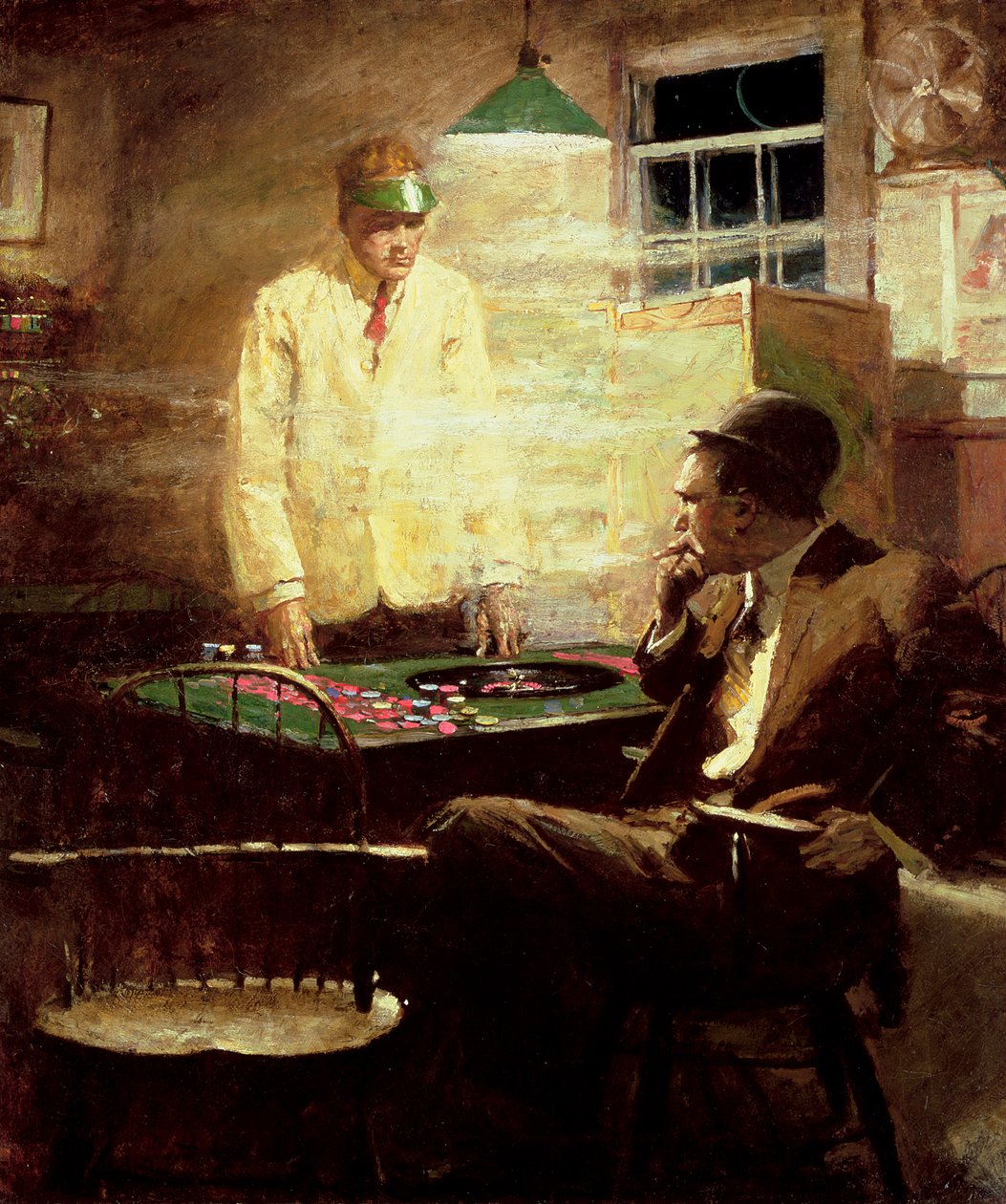 Le joueur - Harvey T. Dunn