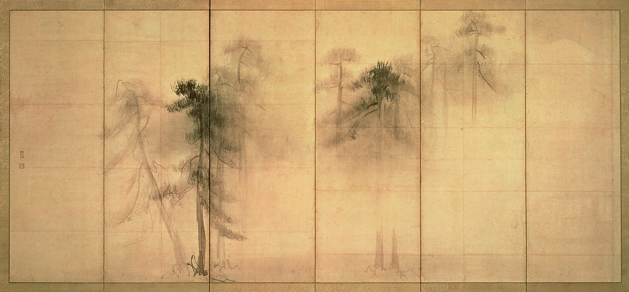 La forêt de pins - Hasegawa Tohaku