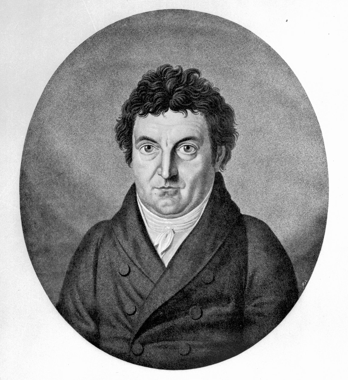 Johann Gottlieb Fichte, gravé par Johann Friedrich Jugel d