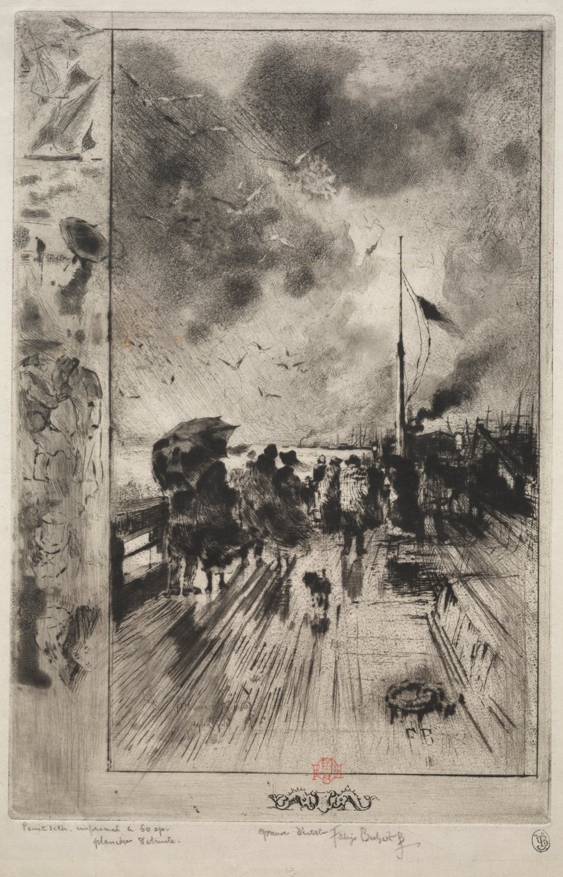 Un Quai en Angleterre - Heinrich Aldegrever
