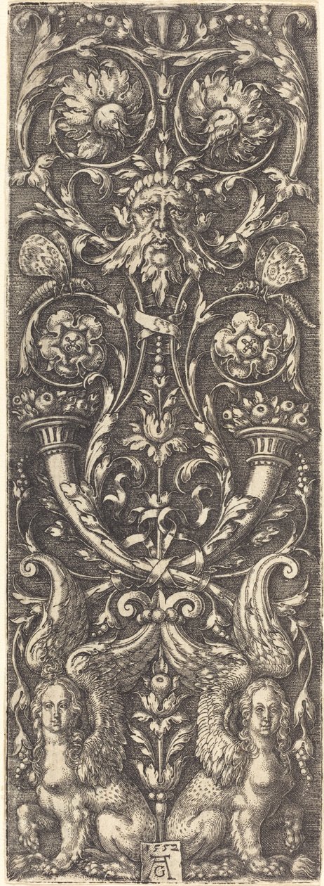 Fruits hauts avec ornements - Heinrich Aldegrever
