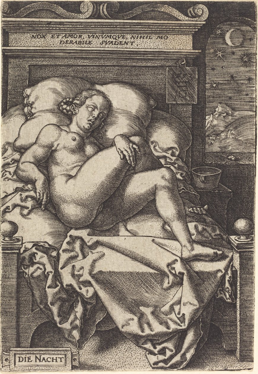 La nuit - Heinrich Aldegrever