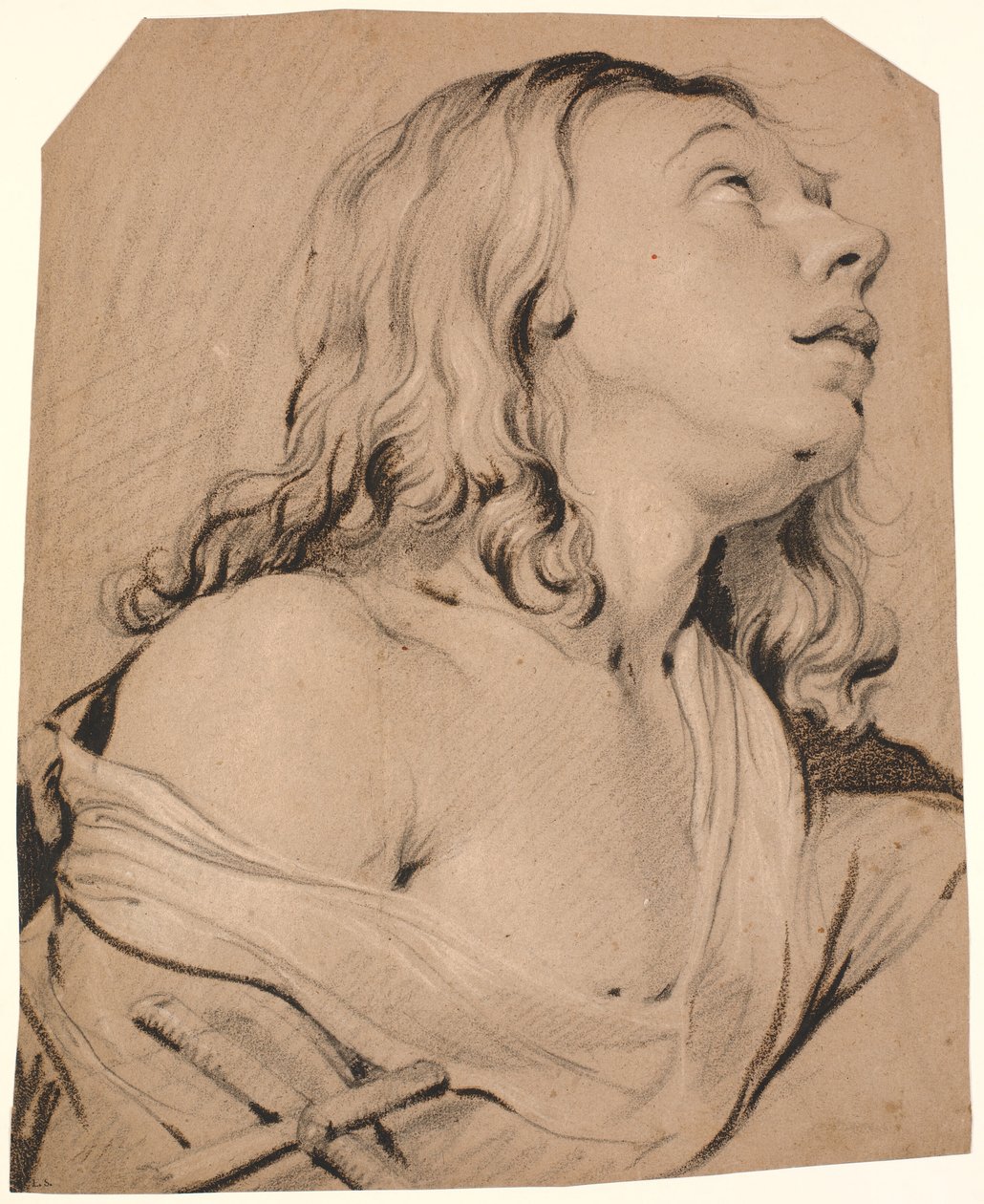 La Madeleine pénitente, buste vers la droite - Heinrich Dittmers