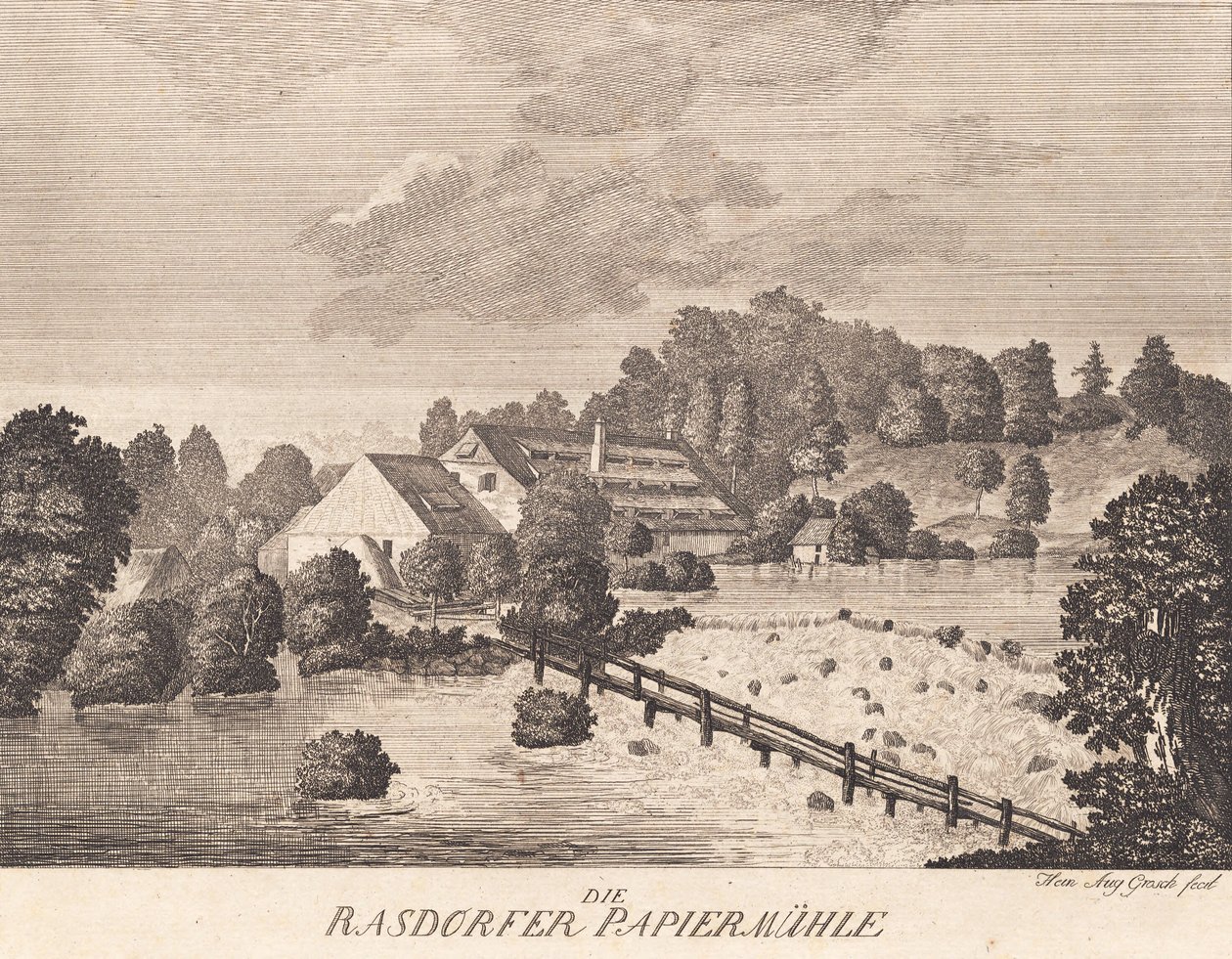 Die Rasdorfer Papiermühle - Heinrich Grosch