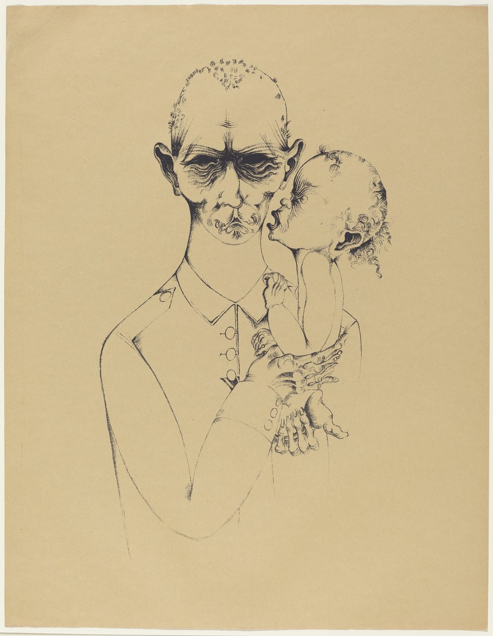 Le père - Heinrich Hoerle