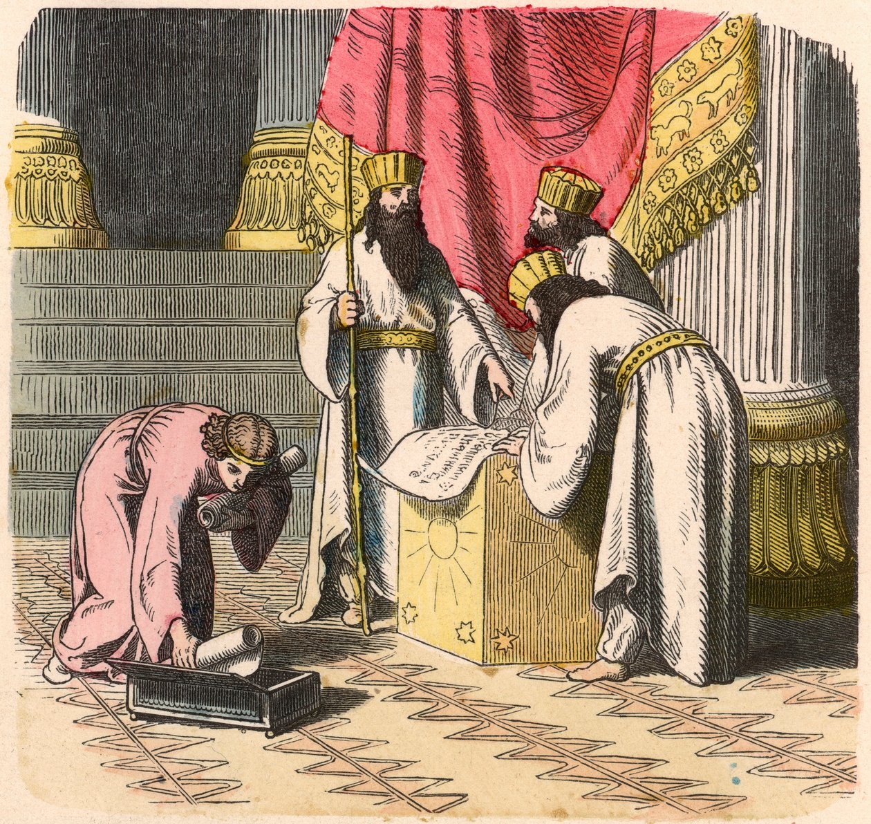 Ancien Orient, Perses : Magicien - Heinrich Leutemann