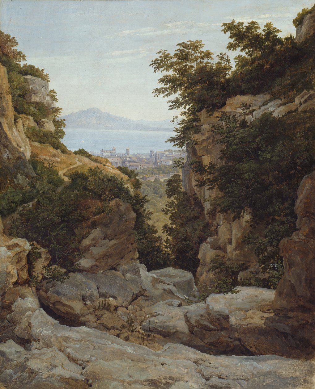 Paysage italien - Heinrich Reinhold