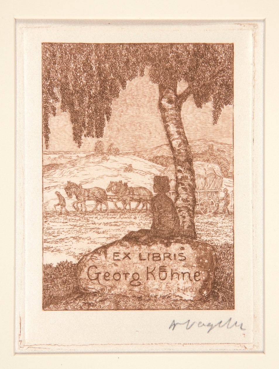 Ex-libris - Heinrich Vogeler