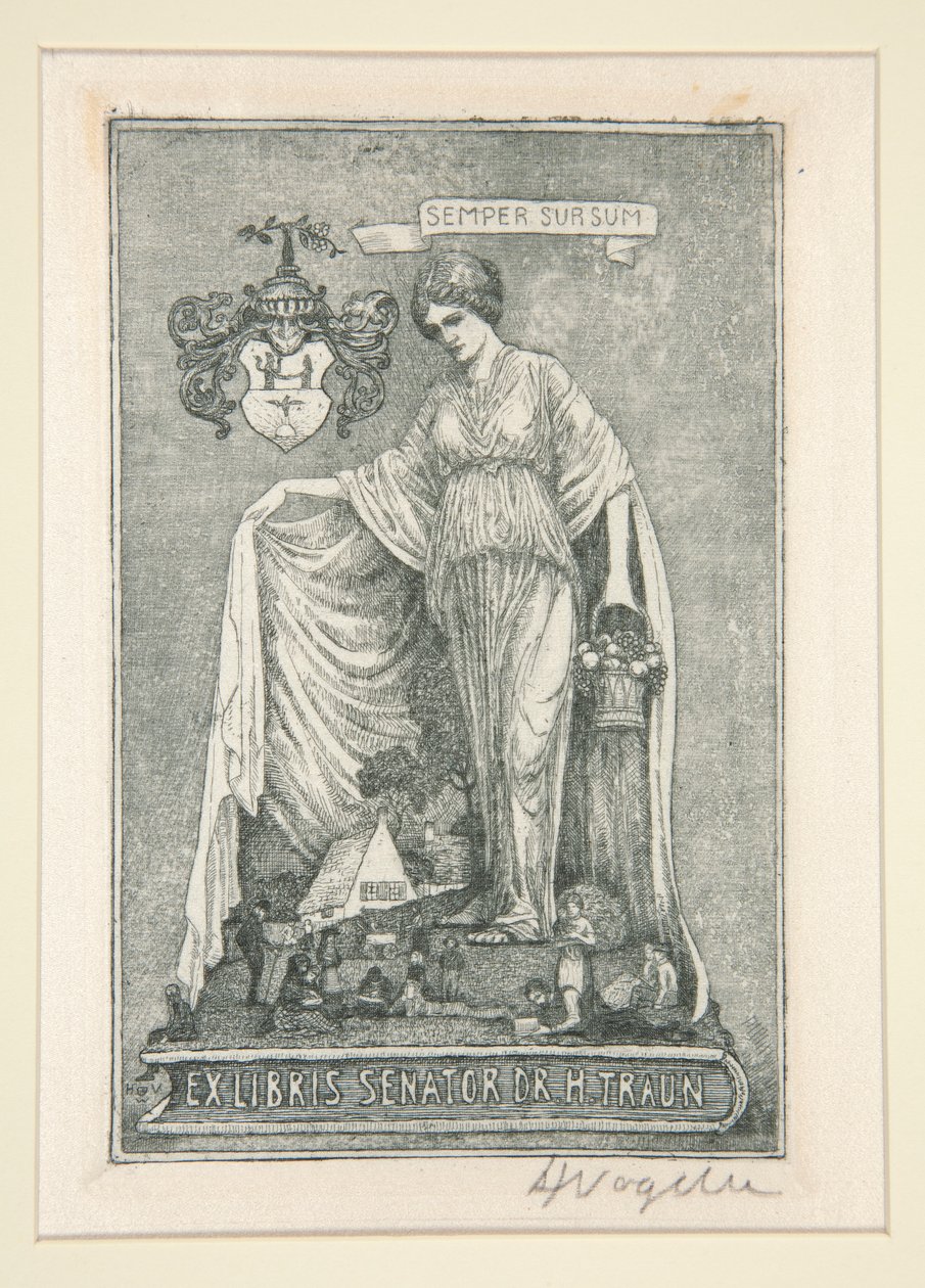 Ex-libris - Heinrich Vogeler
